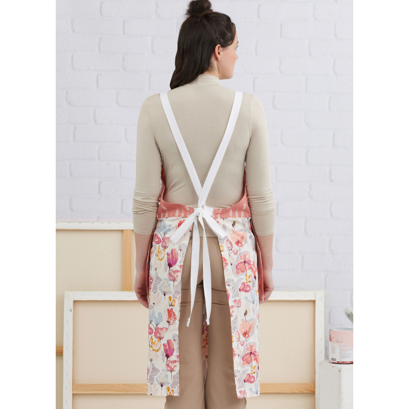 Patron Simplicity 3021.A (34-52) - Tablier & pantalon tablier pour femmes