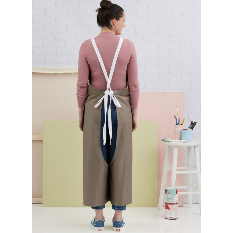 Patron Simplicity 3021.A (34-52) - Tablier & pantalon tablier pour femmes
