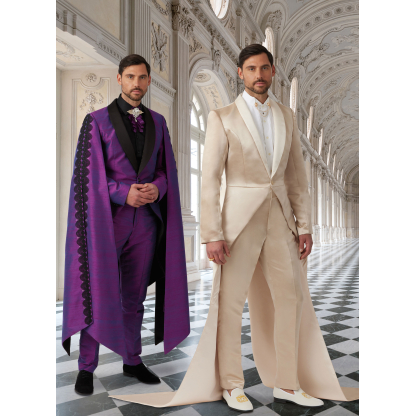 Patron Simplicity 3030.AA (44-52) - Costume homme dramatique : veste longue & pantalon 2