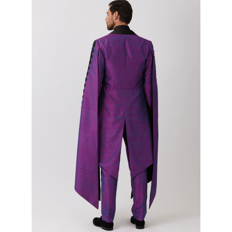 Patron Simplicity 3030.AA (44-52) - Costume homme dramatique : veste longue & pantalon