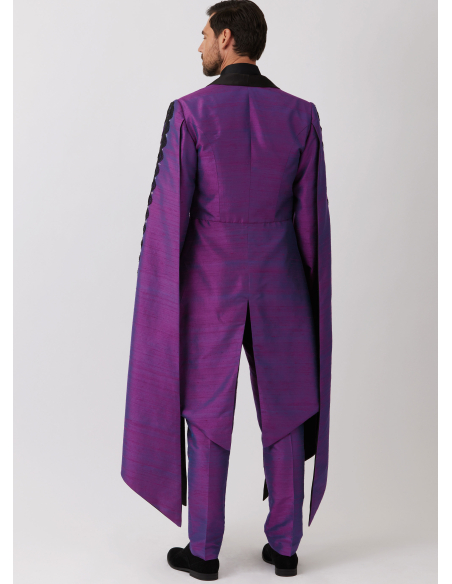 Patron Simplicity 3030.AA (44-52) - Costume homme dramatique : veste longue & pantalon
