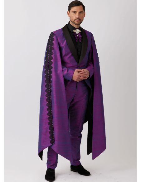 Patron Simplicity 3030.BB (54-62) - Costume homme dramatique : veste longue & pantalon