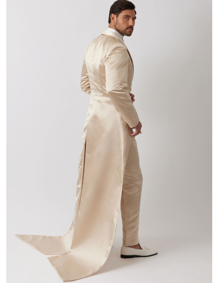 Patron Simplicity 3030.BB (54-62) - Costume homme dramatique : veste longue & pantalon