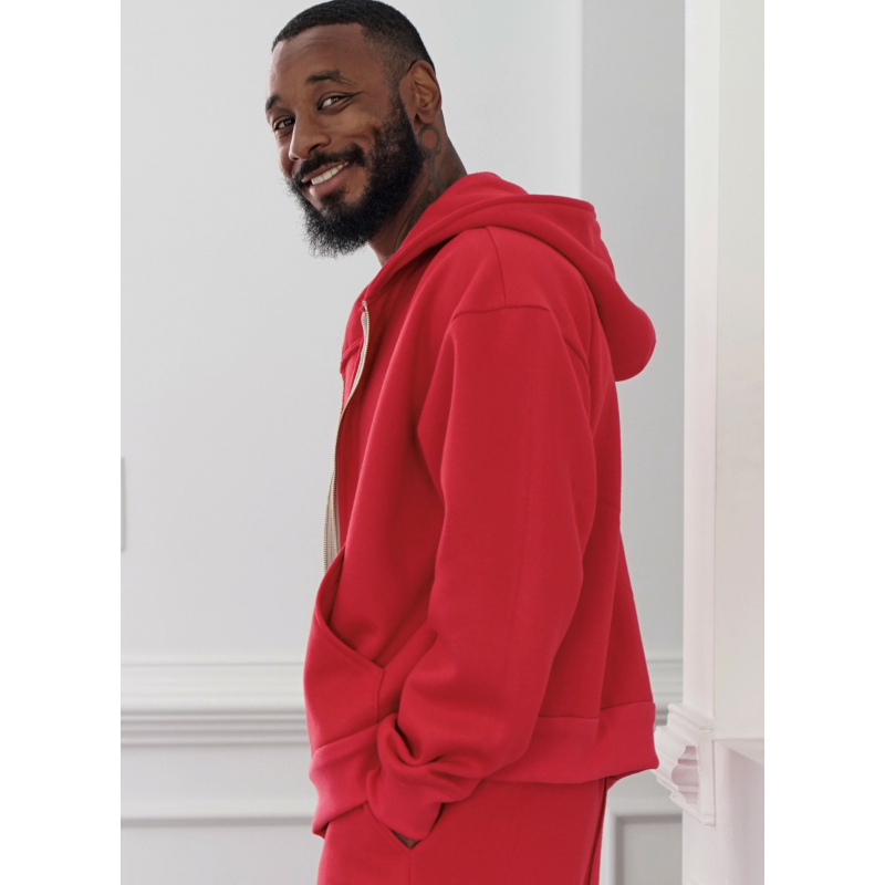 Patron Simplicity 3037.A (36-54) - Sweat zippé oversize & pantalon pull-on