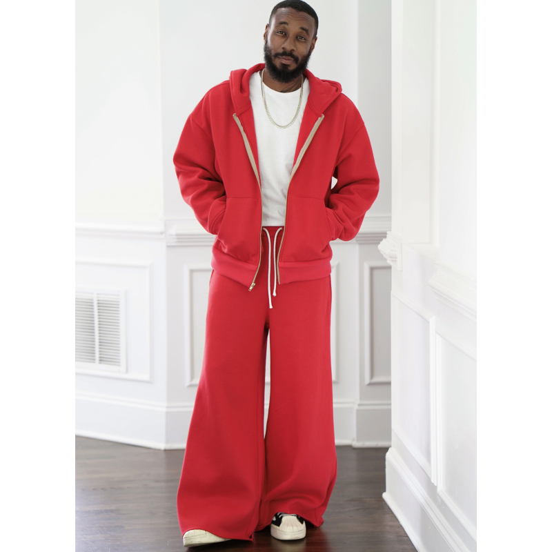 Patron Simplicity 3037.A (36-54) - Sweat zippé oversize & pantalon pull-on