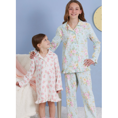 Patron Simplicity 3045.HH (3-6) - Ensemble lounge enfant : hauts, robe, shorts & pantalons 2