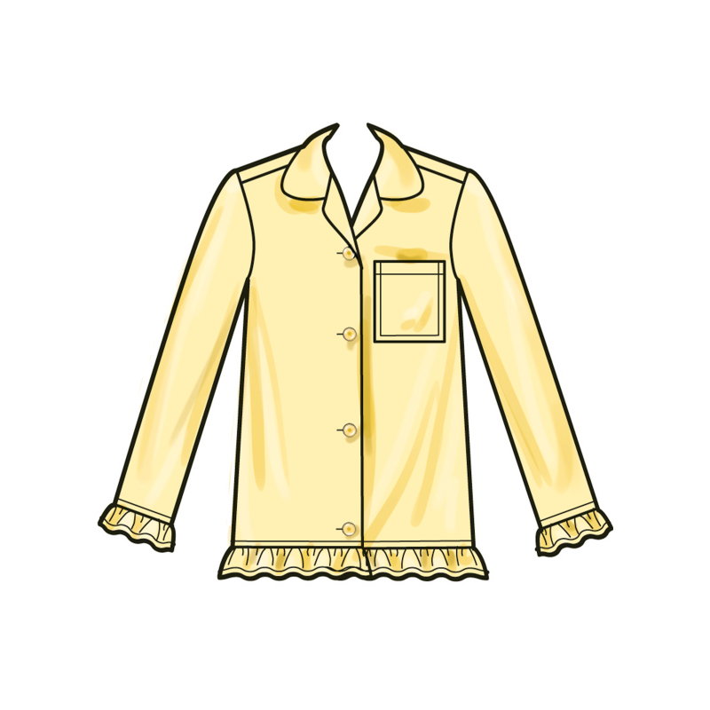 Patron Simplicity 3045.HH (3-6) - Ensemble lounge enfant : hauts, robe, shorts & pantalons