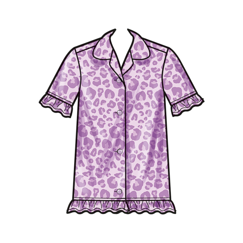 Patron Simplicity 3045.HH (3-6) - Ensemble lounge enfant : hauts, robe, shorts & pantalons
