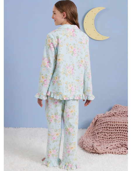 Patron Simplicity 3045.HH (3-6) - Ensemble lounge enfant : hauts, robe, shorts & pantalons