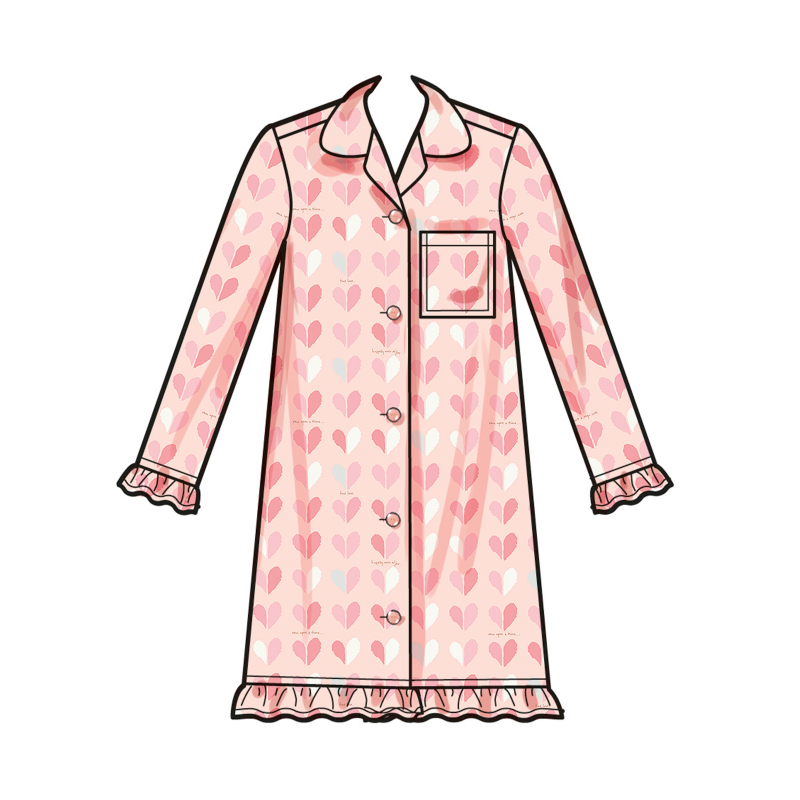 Patron Simplicity 3045.K5 (7-14) - Ensemble lounge enfant : hauts, robe, shorts & pantalons