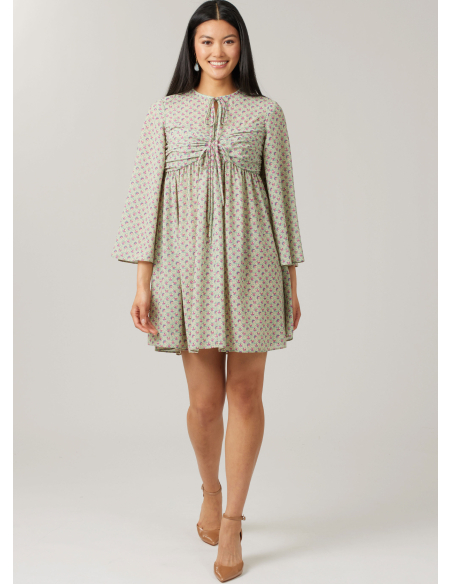Patron McCall's 8602.Y5 (46-54) - Robe babydoll à manches variées