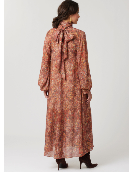 Patron McCall's 8603.D5 (32-40) - Robe ample à ourlets variés