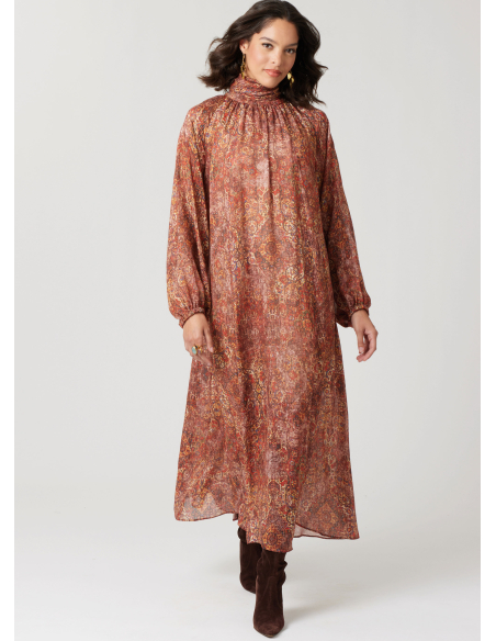 Patron McCall's 8603.R5 (42-50) - Robe ample à ourlets variés