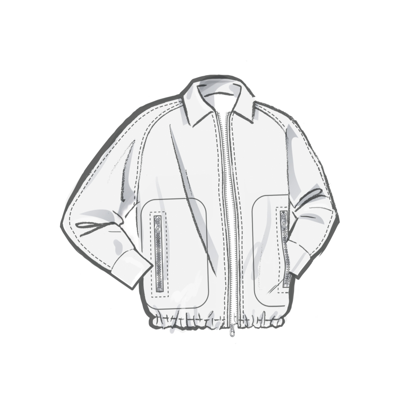 Patron McCall's 8607.K5 (36-44) - Blouson Chic à Boutonnage