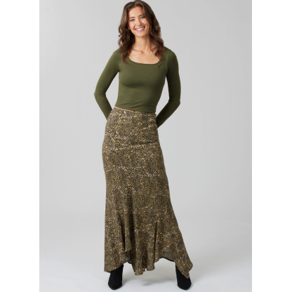Patron McCall's 8608.Y5 (46-54) - Jupe asymétrique 2