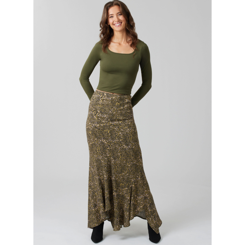 Patron McCall's 8608.Y5 (46-54) - Jupe asymétrique