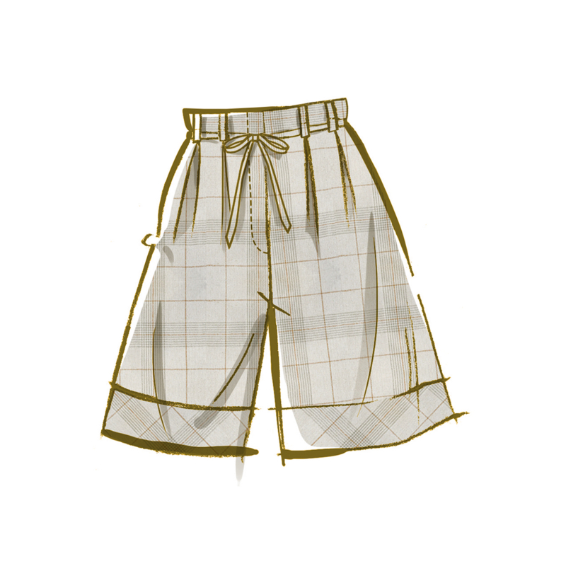 Patron McCall's 8611.BB (48-56) - Chemise boutonnée + short & pantalon coordonnés