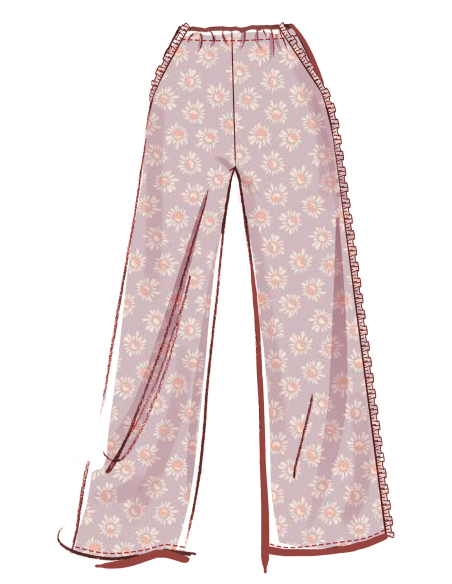 Patron McCall's 8612.BB (44-62) - Pyjama oversize & pantalon