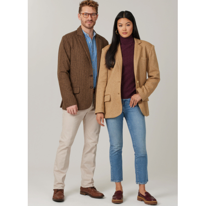 Patron McCall's 8614.A (32-54) - Blazer unisexe chic 2