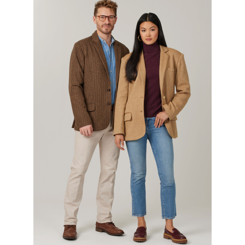 Patron McCall's 8614.A (32-54) - Blazer unisexe chic