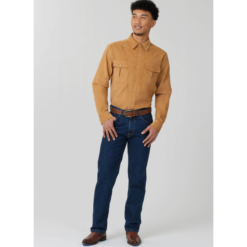 Patron McCall's 8615.A (32-54) - Chemise boutonnée unisexe