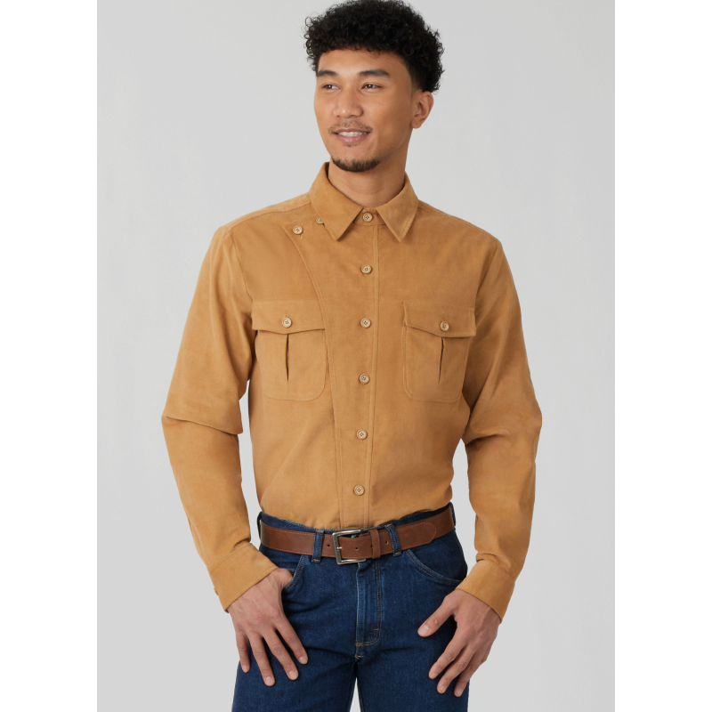 Patron McCall's 8615.A (32-54) - Chemise boutonnée unisexe