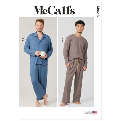 Patron McCall's 8616.A (46-68) - Pyjama homme