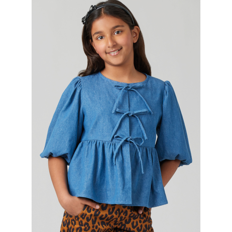 Patron McCall's 8618.HH (3-6) - Top, robe et pantalon fille