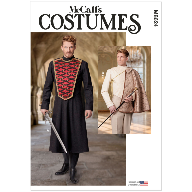 Patron McCall's 8624.BB (56-64) - Costume homme