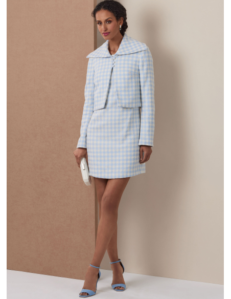 Patron Vogue 2126/D5 (32-40) - Ensemble veste & robe fourreau chic