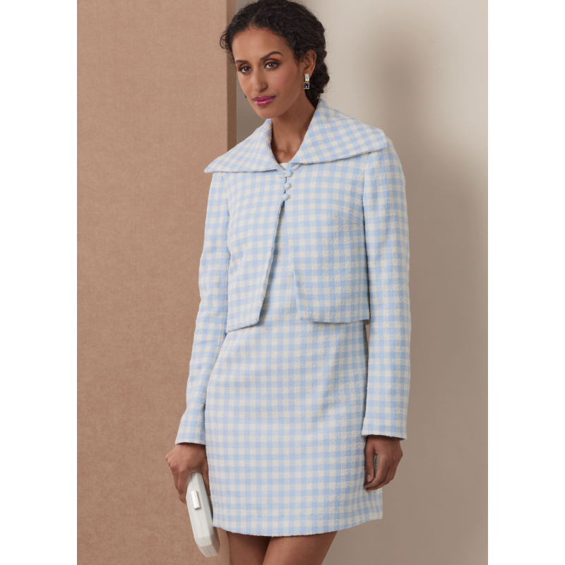 Patron Vogue 2126/D5 (32-40) - Ensemble veste & robe fourreau chic