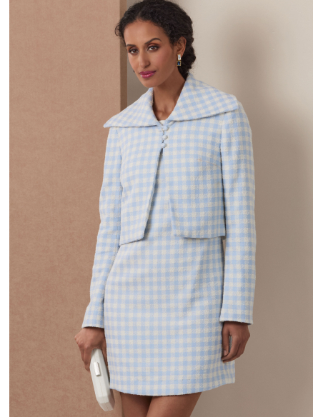 Patron Vogue 2126/D5 (32-40) - Ensemble veste & robe fourreau chic