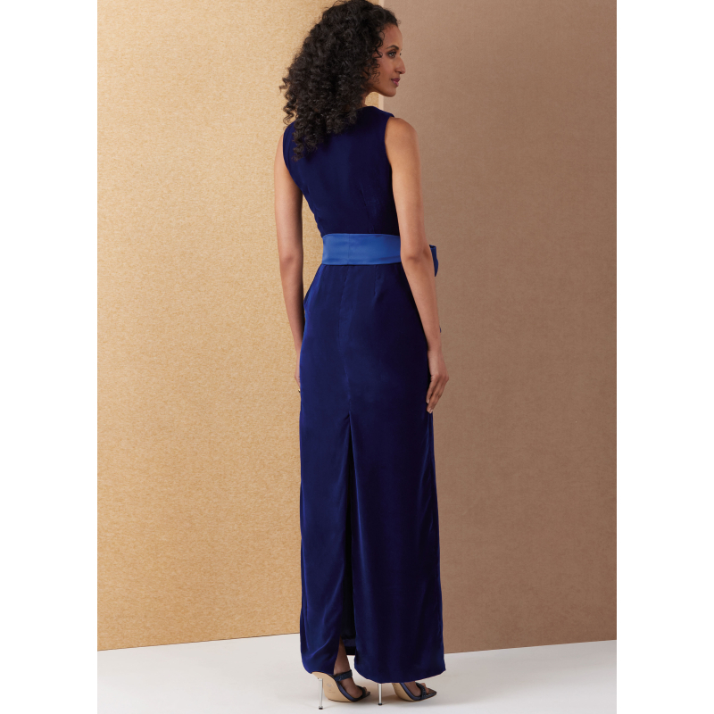 Patron Vogue 2132/B5 (36-44) - Cape longue & robe fourreau