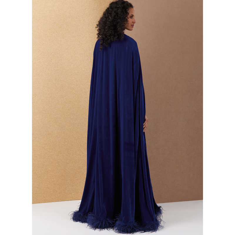 Patron Vogue 2132/B5 (36-44) - Cape longue & robe fourreau