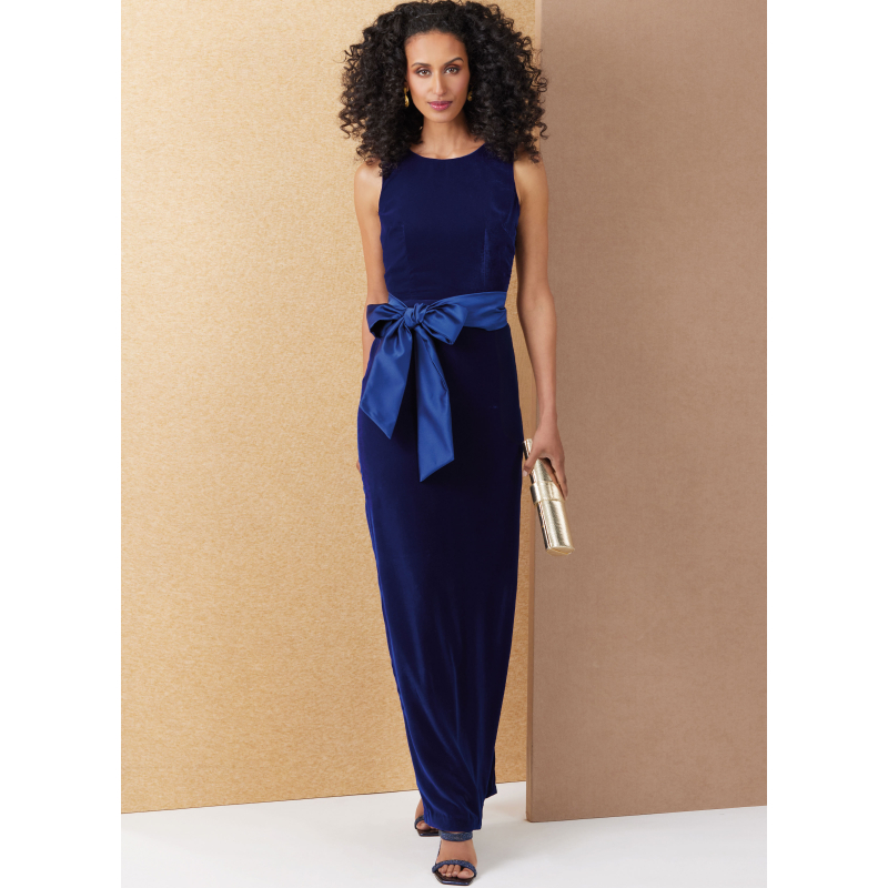 Patron Vogue 2132/B5 (36-44) - Cape longue & robe fourreau