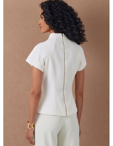 Patron Vogue 2134/H5 (34-42) - Top élégant à encolure entonnoir