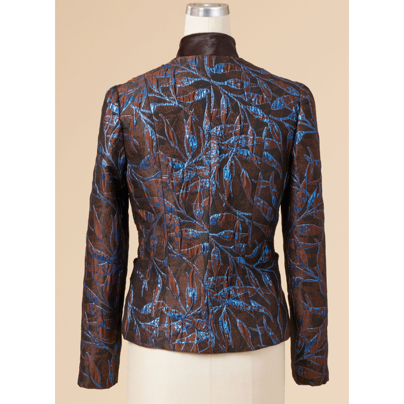 Patron Vogue 2135/U5 (44-52) - Veste doublée à boutons & découpes princesse
