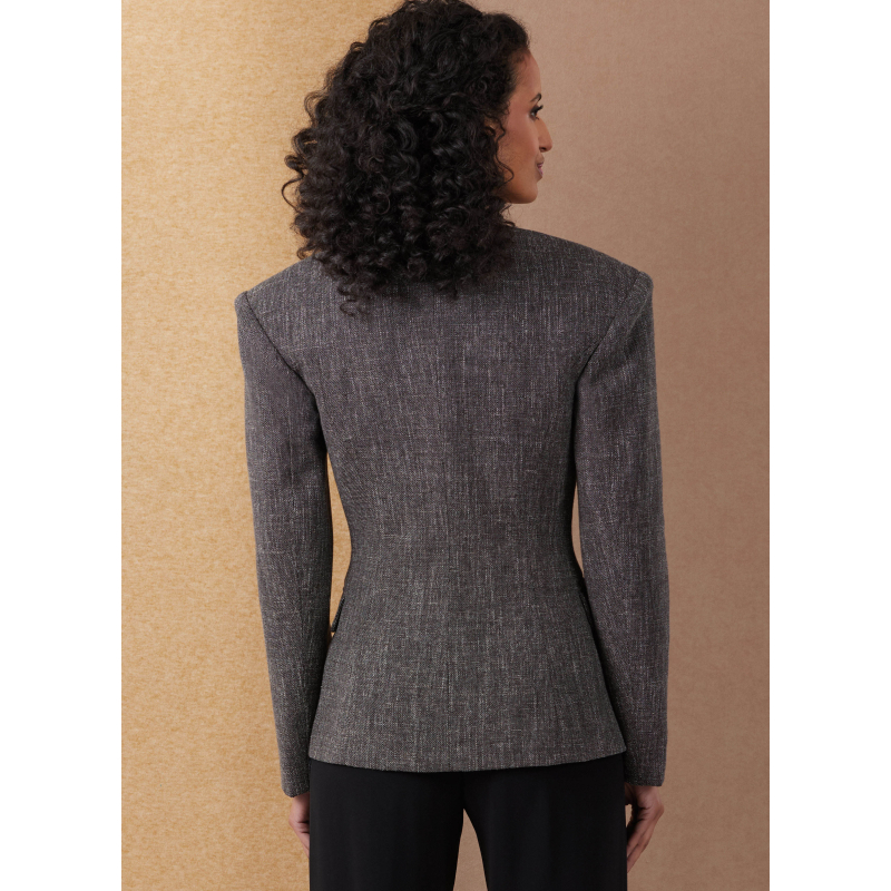 Patron Vogue 2136/B5 (36-44) - Veste structurée à épaules élargies