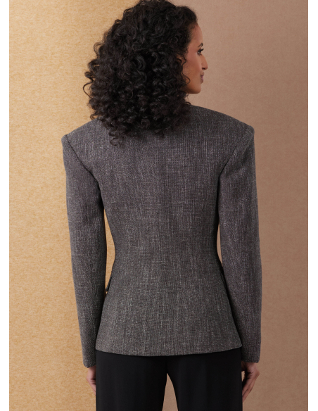 Patron Vogue 2136/Y5 (46-54) - Veste structurée à épaules élargies