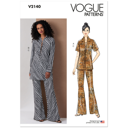 Patron Vogue 2140/H5 (34-42) - Tunique & pantalon