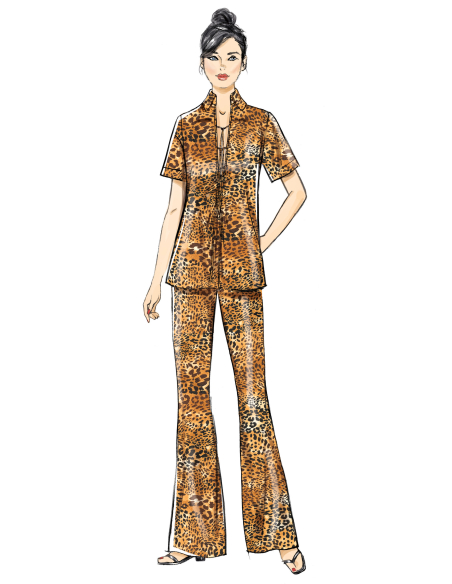 Patron Vogue 2140/H5 (34-42) - Tunique & pantalon