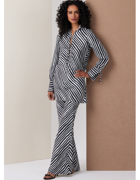 Patron Vogue 2140/U5 (44-52) - Tunique & pantalon