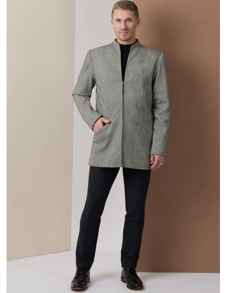 Patron Vogue 2141 AA (46-54) - Veste homme doublée deux longueurs