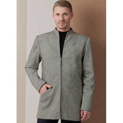 Patron Vogue 2141 BB (56-54) - Veste homme doublée deux longueurs 2