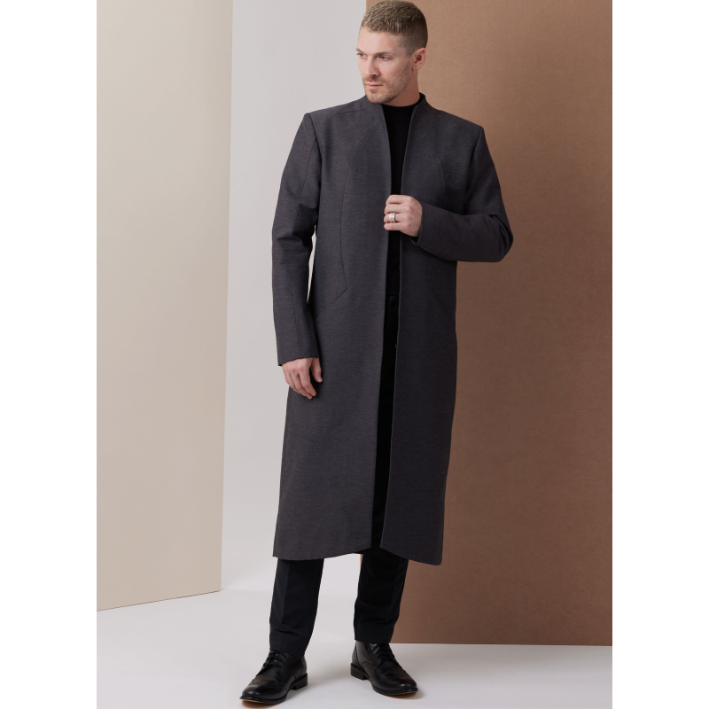 Patron Vogue 2141 BB (56-54) - Veste homme doublée deux longueurs