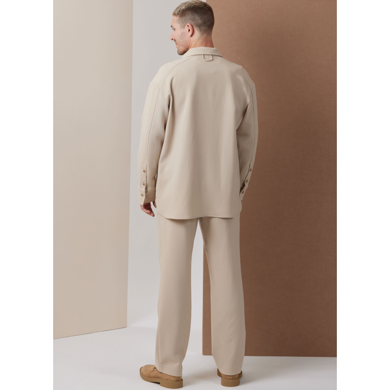 Patron Vogue 2142 AA (46-54) - Chemise & pantalon homme