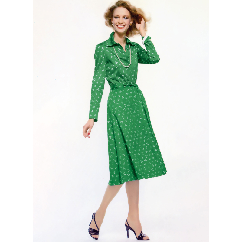 Patron Vogue 2143/B5 (36-44) - Robe femme « vintage DVF »
