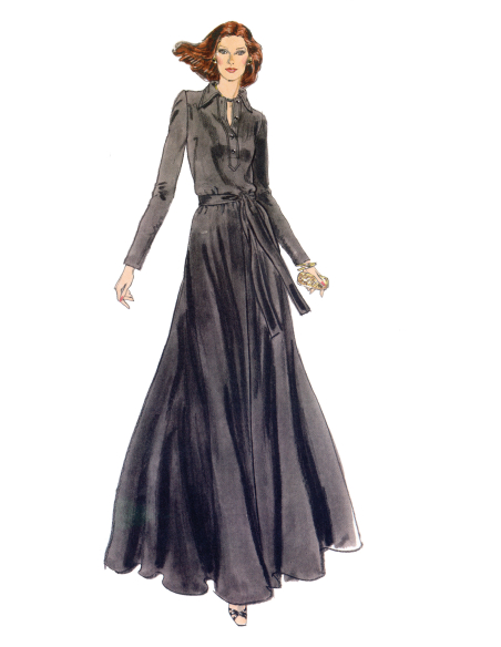 Patron Vogue 2143/B5 (36-44) - Robe femme « vintage DVF »