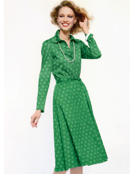 Patron Vogue 2143/Y5 (46-54) - Robe femme « vintage DVF »
