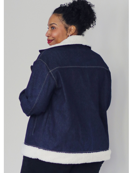 Patron KnowMe 2132.A (34-52) - Veste motard unisexe